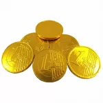 Crazy Candy Factory Milk Chocolate Coins Drum