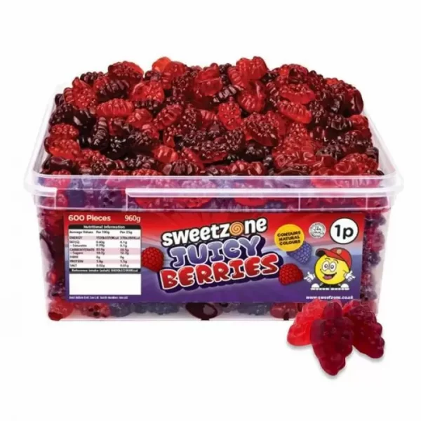 Sweetzone Juicy Berries 1p Tub