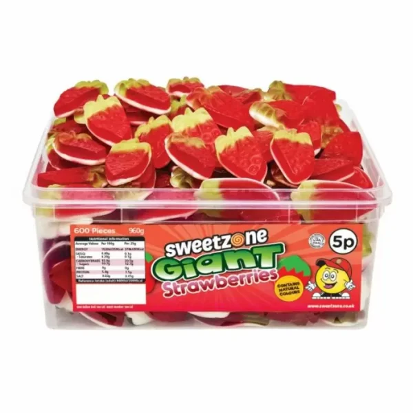 Sweetzone Giant Strawberries 5p Tub 960g