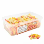 Crazy Candy Factory Sweetshop Sour Mini Worms 1p Tub