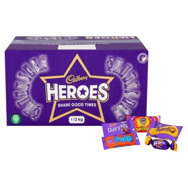 Cadbury Heroes Chocolate Box 2kg