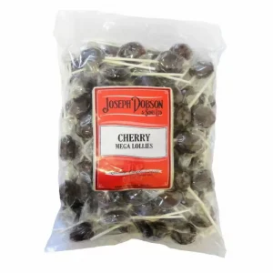 Dobsons Wrapped Cherry Mega Lollies 1.9kg