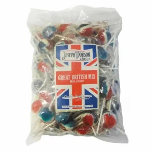 Dobsons Wrapped Great British Mix Mega Lollies 1.9kg