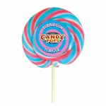 Candy Pops Traditional Bubblegum Wheel Lollipops 75g