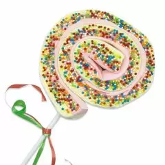 Mallow Wheel Swirl Lollipop 50g