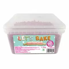Let’s Bake Raspberry Fudge Tub 1.5kg