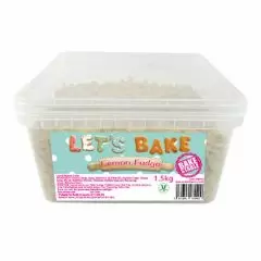 Let’s Bake & Decorate Mini Lemon Fudge Pieces 1.5kg