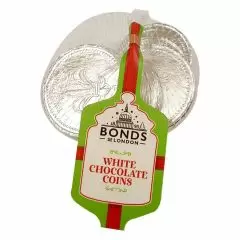 Bonds White Chocolate Silver Coins 25g