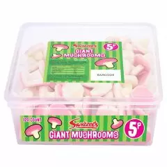 Swizzels Giant Mushrooms 5p Tub