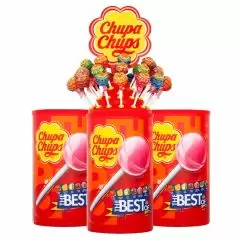 Chupa Chups The Best of Assorted Flavour Lollipops